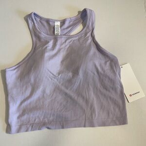 Lululemon Ebb to Street Cropped Racerback Tank NWT